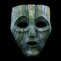 Full face resin mask - The God of Mischief - maskerad / Halloween