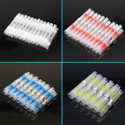Solder seal sleeve - heat shrink - transparent - waterproof - electrical wire connectorSoldering
