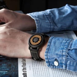 Quartz watch with magnetic balls - waterproofWatches