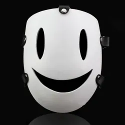 Sky Violations Sniper - smiley - vit helmask - Halloween - karnevaler