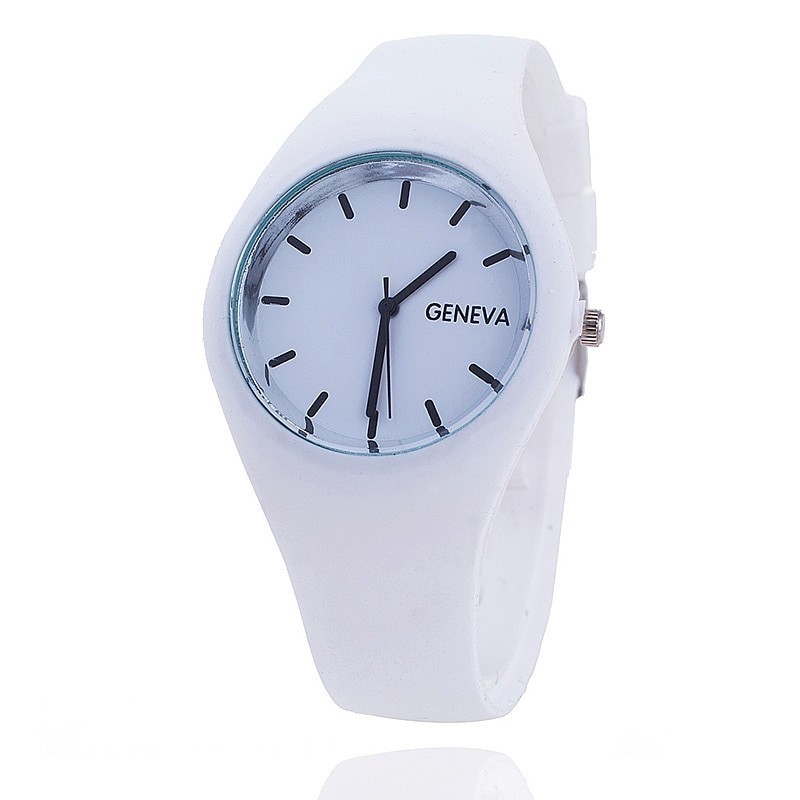 Trendy silicone watch - ultra thin - unisexWatches