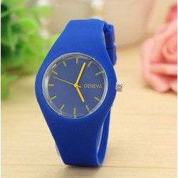 Trendy silicone watch - ultra thin - unisexWatches