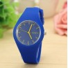 Trendy silicone watch - ultra thin - unisexWatches