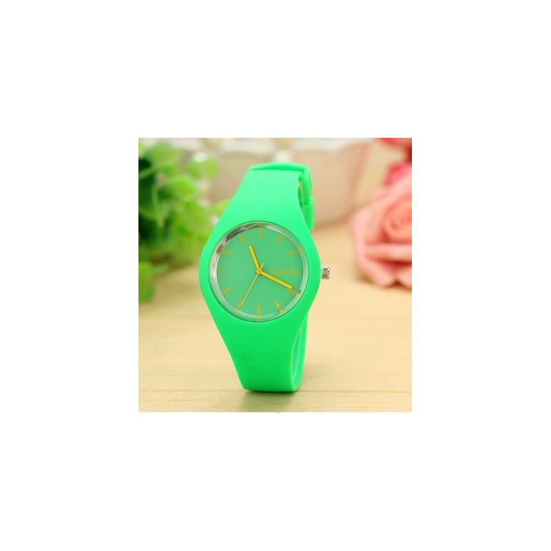 Trendy silicone watch - ultra thin - unisexWatches