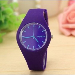 Trendy silicone watch - ultra thin - unisexWatches