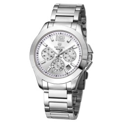 MEGIR - fashionable quartz watch - chronograph - waterproof - stainless steelWatches