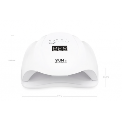 SunX - UV / LED-lampa - professionell studio nageltork - 54W