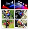 LED cykellampa - säkerhetsvarningsljus - vattentät