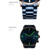 CRRJU - luxurious blue watch - Quartz - stainless steel - waterproofWatches