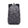 Fashionabla ryggsäck - laptopväska - vattentät - USB-laddningsport - carving design