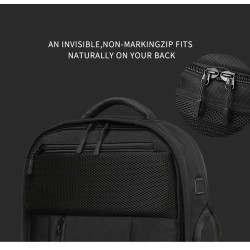 OZUKO - fashionable backpack - 15.6 inch laptop bag - anti-theft - with shoes storage - USB charging port - waterproofBackpacks