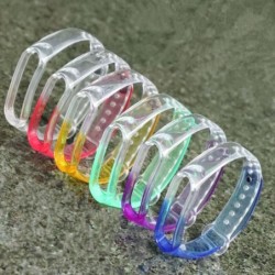 Transparent rem - armband - för Xiaomi Mi Band klocka 5 - 3/4