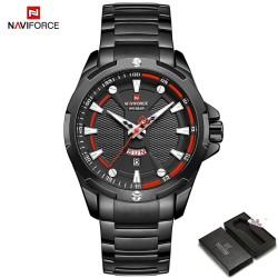 NAVIFORCE - lyxig sportklocka - Quartz - kalender - vattentät