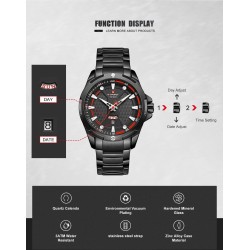 NAVIFORCE - luxurious sports watch - Quartz - calendar - waterproofWatches