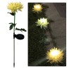 Chrysanthemum flower shaped lamp - garden light - solar - LED - waterproofSolar lighting