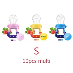Napp - färskfodermatare - juicer - mjölk - silikonsilnät - 10 st.