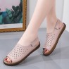 Fashionable flat sandals - open toe / heelSandals