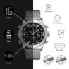 NAVIFORCE - luxurious sports watch - quartz - digital - analog dual display - waterproofWatches