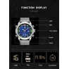 NAVIFORCE - luxurious sports watch - quartz - digital - analog dual display - waterproofWatches