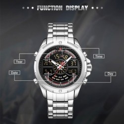 NAVIFORCE - luxurious quartz watch - analog - digital - waterproofWatches