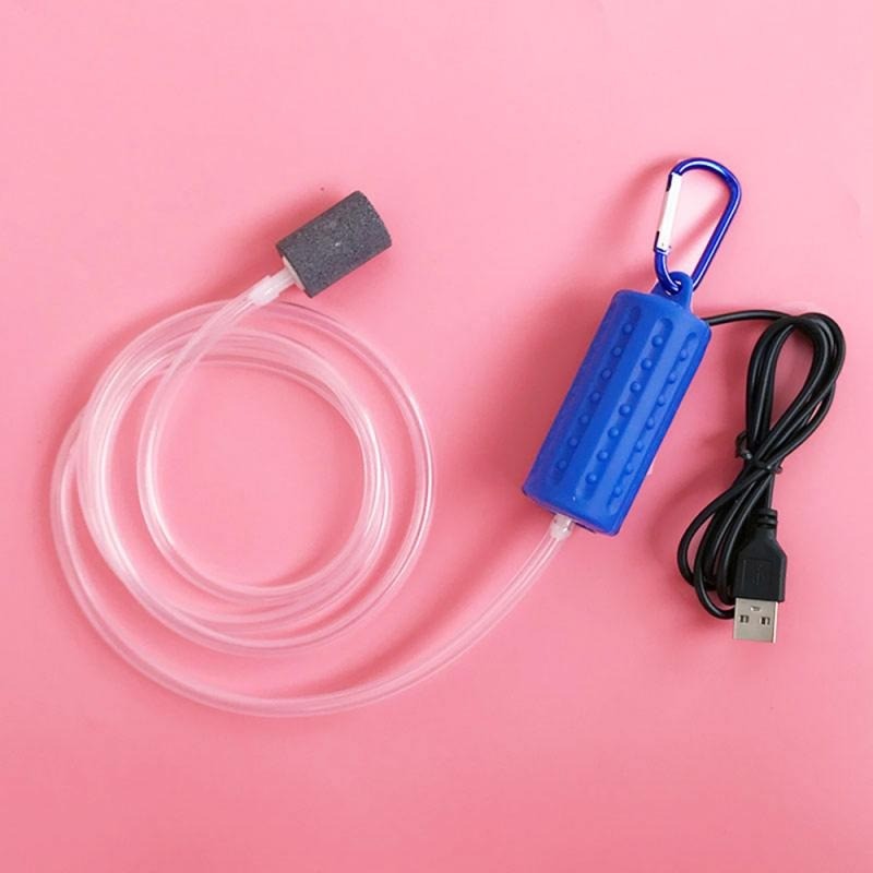 Mini vattenpump - syreluftpump - USB - tyst - energibesparing - för akvarium - fontäner