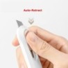 Minivikbar kniv - automatiskt indragbart blad - skalpell