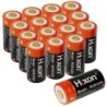Hixon - RCR123a - 700mAh - 3,7V - 16340 batteri - laddningsbart