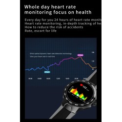 Luxurious Smart Watch - full touch - sport / fitness tracker - heart rate - waterproof - IOS - AndroidSmart-Wear