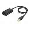 USB 2.0 till SATA IDE 2.5 / 3.5 - hårddiskkabel - omvandlare