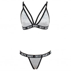 BH / g-strängar - sexiga underkläder set - SEXIG BABY bokstäver