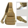 Taktisk axel-/bröstväska - liten ryggsäck - kamouflagedesign