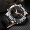 NAVIFORCE - fashionable sport watch - quartz - analog - leather strap - waterproofWatches