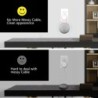 Outlet wall mount holder - audio voice assistant - plug - for Google Home Mini / Nest MiniNetwork