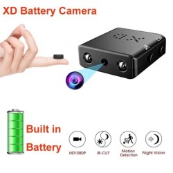Mini säkerhetskamera - full HD - 1080P - mörkerseende - rörelsedetektering - video / röstinspelare