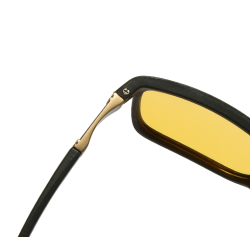 Classic square sunglasses - polarized - flexible rubber - unisexSunglasses