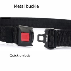 Snyggt taktiskt bälte - snabblåsande metallspänne - nylon