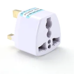USA - EU - AU till Storbritannien - HK AC resekontakt - omvandlare - adapter