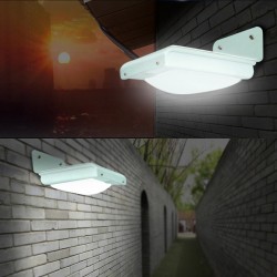 LED garden solar light lamp with motion sensor - aluminumSolar lighting
