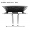 Aluminium holder for 11 - 17 inch tablet & laptop - cooling standStands