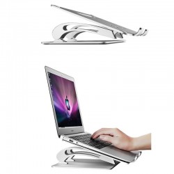 Aluminium holder for 11 - 17 inch tablet & laptop - cooling standStands