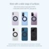 Magnetisk ring - telefonhållare i silikon - klistermärke - universal