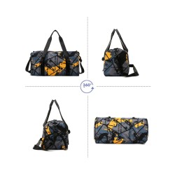 Snygg åkpåse - med skofack - stor kapacitet - vattentät - unisex - graffitidesign