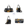 Snygg åkpåse - med skofack - stor kapacitet - vattentät - unisex - graffitidesign