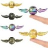 Hand fidget spinner - metal anti-stress toy - golden snitch - angel wingsFidget Spinner