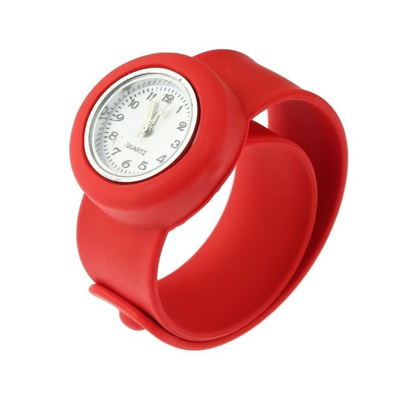 Silikonklocka för barn - armband