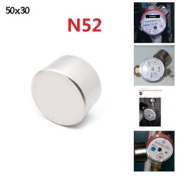 N35 - N40 - N52 - neodymmagnet - stark rund skiva - 30 * 20 mm - 40 * 20 mm - 50 * 30 mm