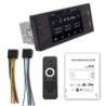Bilradio - kamera - fjärrkontroll - M150 - 1 Din - 5 tum - Bluetooth - Android - Mirror Link - USB