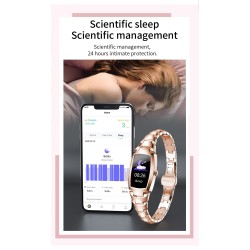 H8 Pro Smart Watch - full touch - puls - blodtryck - fitness tracker - vattentät