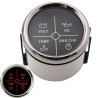 Universal alarm gauge - Volt - oil pressure - water temperature - CHK ENG - 4 LED - 52mm 9~32 VInstruments