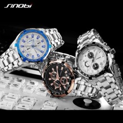 SINOBI - men's sports watch - Quartz - chronograph - waterproofWatches